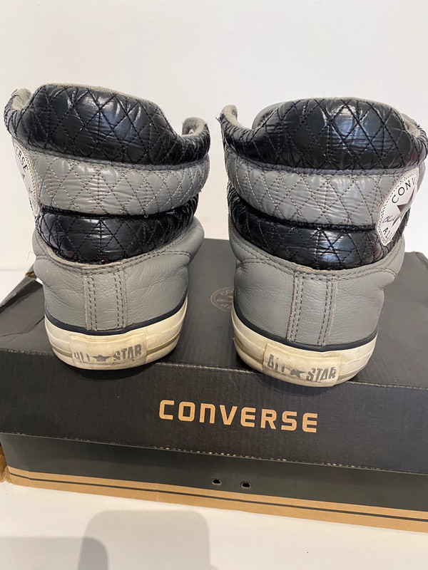 Converse all star grigie alte sales