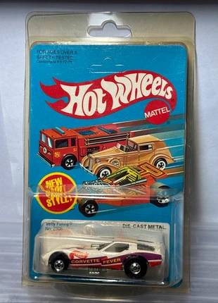 Hotwheels 1/64 Vetty Funny #2508 Vintage Blackwall de 1982 Neuve, brand: Hot Wheels, condition: Very good, size: Preemie, up to 44cm, €49.95, €53.15 includes Buyer Protection