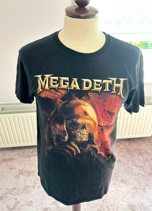Megadeth T Shirt The Sick Dying Tour 2021 Mustaine Concert Vic Rattlehead, marca: megadeth, estado: Muito bom, tamanho: M, €39.00, €41.65 inclui Proteção do Comprador