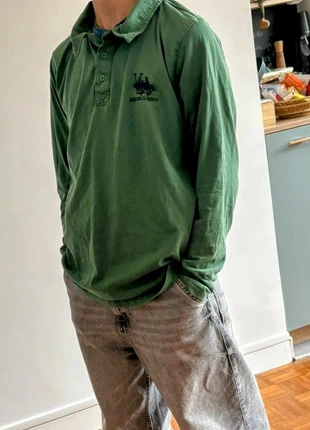 Polo manches longues Jean-Louis Scherrer – Taille L – vert foncé –, marke: Jean-Louis Scherrer, zustand: Sehr gut, größe: L, 3,00 €, 3,85 € inklusive Vinted-Käuferschutz