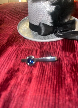 Pince a cravate argent couleur saphir bleu chic neuf, marca: Magnifique, estado: Novo sem etiquetas, €12.00, €13.30 inclui Proteção do Comprador