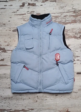 Veste/Manteau/Doudoune sans manches Anapurna Réversible bleu clair et noir Taille S, marca: anapurna, estado: Muito bom, tamanho: S, €15.00, €16.45 inclui Proteção do Comprador