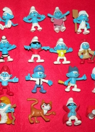 Figurines Schtroumpf, état: Très bon état, taille: Prématuré, jusqu'à 44cm, 8,00 €, 9,10 € Protection acheteurs incluse