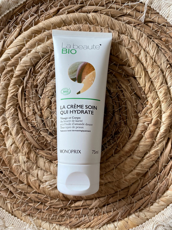 Crème hydratante bio visage et corps