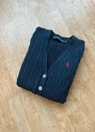 Sweat veste cardigan ralph lauren bleu marine femme, brand: Ralph Lauren, condition: Very good, size: S / 36 / 8, €45.00, €47.95 includes Buyer Protection Pro