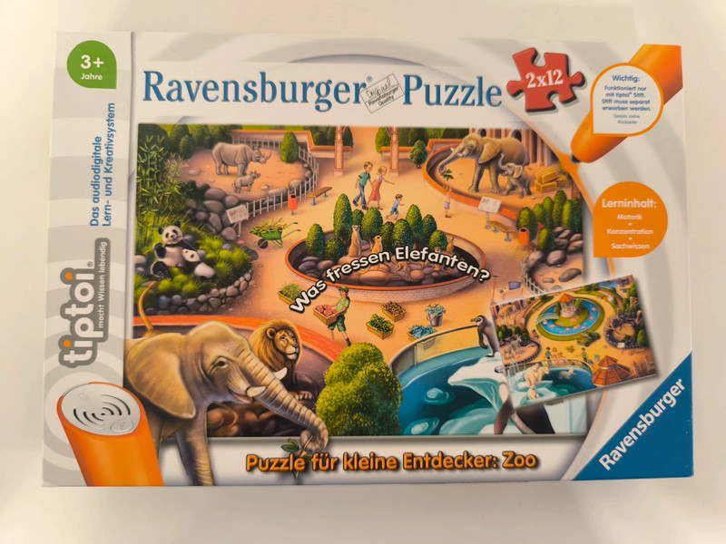 Ravensburger Tiptoi Puzzle Zoo 1