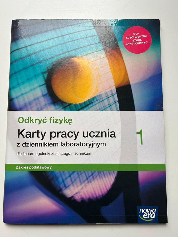 Karty Pracy Fizyka Nowa Era Klasa 1 Vinted 9586