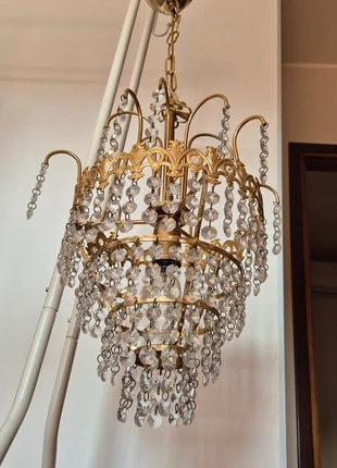 Lampadario antico cristalli, marca: Vintage Boutique, estado: Muito bom, €38.00, €40.60 inclui Proteção do Comprador
