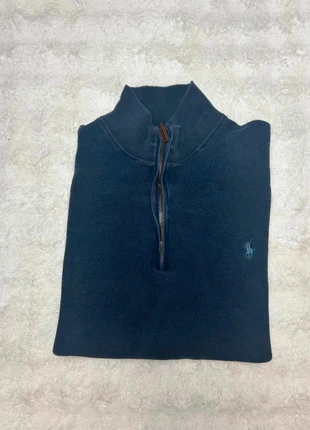 Pull sweat 1/4 zip Ralph Lauren couleur bleu marine taille xxl bon état, marque: Ralph Lauren, état: Bon état, taille: XXL, 35,00 €, 37,45 € Protection acheteurs incluse