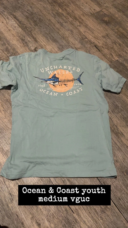 Ocean & coast youth large shirt