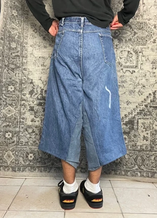 Jort baggy large brodé blanc gangster handmade streetwear hip-hop y2k skater taille 40US, merk: JNCO, staat: Heel goed, maat: XL, € 40,00, € 42,70 inclusief Kopersbescherming Pro