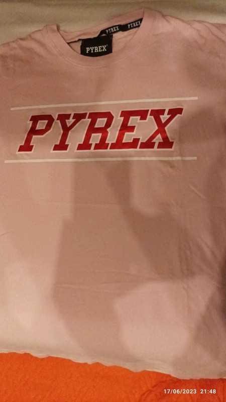 Maglia top pyrex rosa