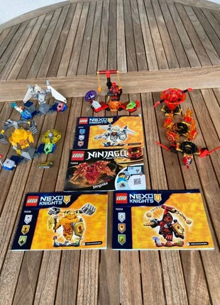 LEGO nexo knights und Ninjago 4 Stück als SET, marke: Nexo, zustand: Sehr gut, größe: S, 28,00 €, 30,10 € inklusive Vinted-Käuferschutz
