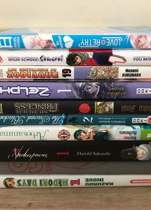 Lot de 10 mangas - 2 sur 9, état: Très bon état, 24,99 €, 26,94 € Protection acheteurs incluse