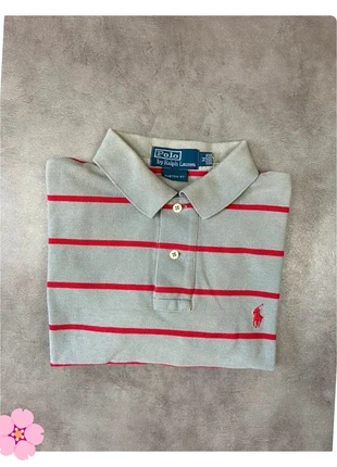 Vintage Striped Ralph Lauren Polo Old Money Grey - Size M, brand: Ralph Lauren, condition: Very good, size: M, €19.00, €20.65 includes Buyer Protection