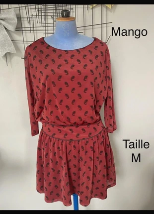 Robe fantaisie automne /hiver Mango M 38, marque: Mango, état: Neuf avec étiquette, taille: M / 38 / 10, 10,00 €, 11,20 € Protection acheteurs incluse