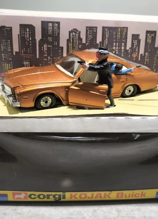 voiture à collectionner : buick corgi : kojak, marke: CORGI, zustand: Sehr gut, 280,00 €, 294,70 € inklusive Vinted-Käuferschutz