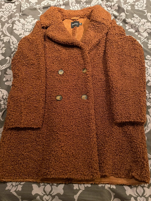 Teddy coat cheap size 10