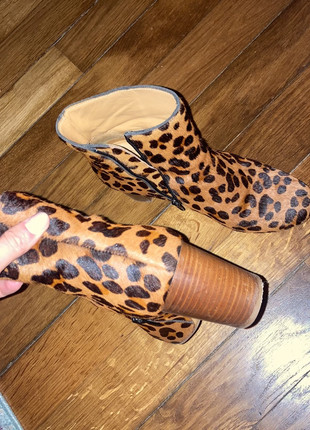 Cheetah print top boots walmart