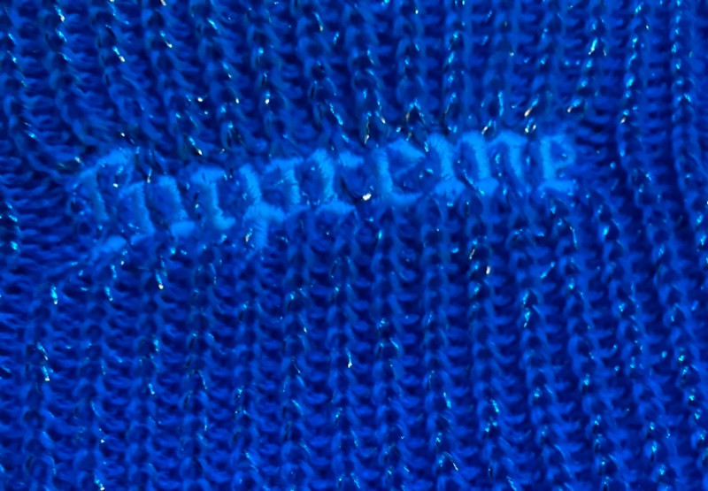 Supreme Lurex Balaclava Bright Bleu - Vinted