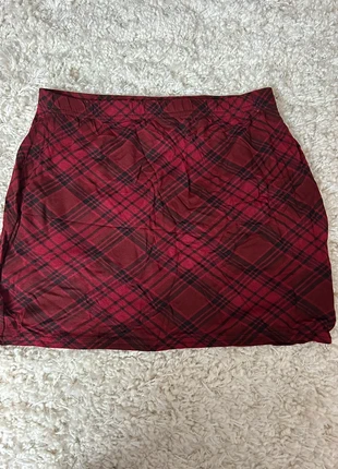 I Saw it First - Red and Black Checked Mini Skirt, brand: I Saw it First, condition: New without tags, size: M / 38 / 10, €2.00, €2.80 includes Buyer Protection