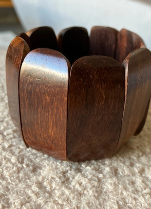 Bracelet élastique en bois massif, brand: Zara, condizioni: Nuovo senza cartellino, €9.00, €10.15 include la Protezione acquisti
