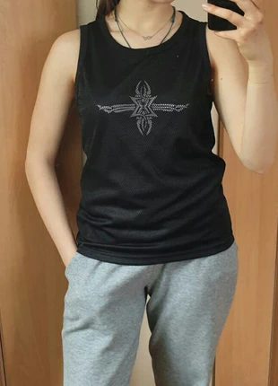 Zwart vintage top, merk: Vintage, staat: Heel goed, maat: S / 36 / 8, € 4,00, € 4,90 inclusief Kopersbescherming