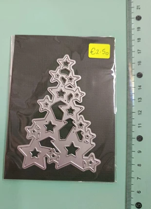 Star Tree Cutting Die Christmas, estado: Muy bueno, 2,50 €, 3,33 € Protección al comprador Pro incluida