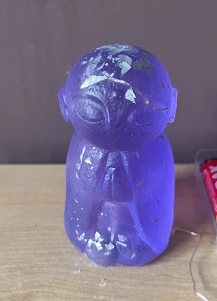 Resin Jizo Statue Lamp, Purple, condition: New without tags, £15.00, £16.45 includes Buyer Protection