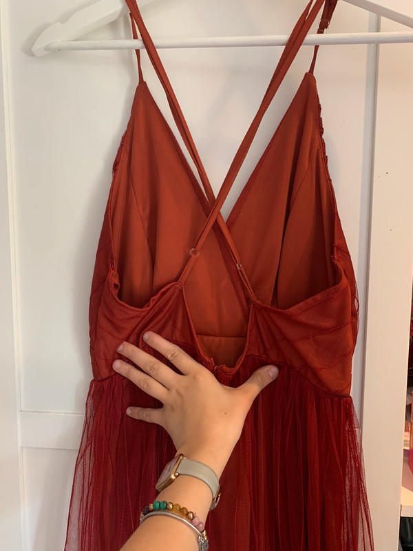 Robe de c r monie Bordeaux Vinted