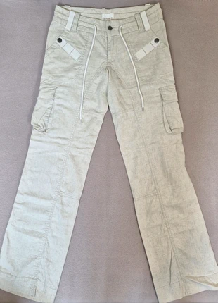 Pantalon cargo Femme _ beige Diesel _ Taille 38/40, marke: Diesel, zustand: Sehr gut, größe: M / 38 / 10, 14,00 €, 15,40 € beinhaltet Vinted-Käuferschutz Pro