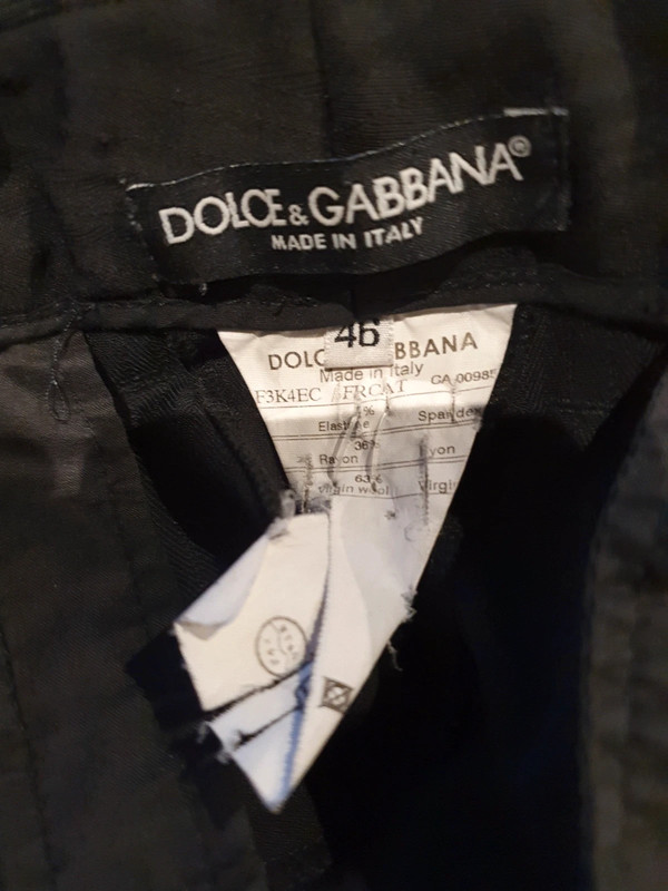Dolce & Gabbana vintage size 46 Black trousers womens - Vinted