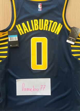 Maillot NBA Indiana Pacers Tyrese Haliburton #0, taille M, marke: Nike, zustand: Neu, mit Etikett, größe: M, 70,00 €, 74,20 € inklusive Vinted-Käuferschutz