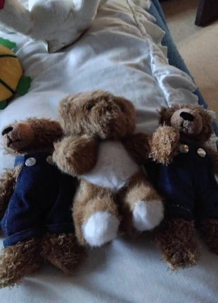 Lot de peluches famille ours, brand: pas de marque, condizioni: Ottime, taglia: 24-36 mesi / 92 cm, €2.00, €2.80 include la Protezione acquisti