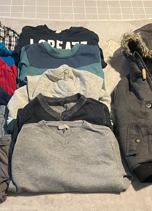 Lot hiver garçon 3 ans Orchestra Gémo pulls sweats et manteau chaud, brand: Orchestra, condizioni: Buone, taglia: 3 anni / 98 cm, €15.00, €16.45 include la Protezione acquisti