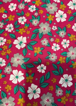 Tissu coton imprimé fleuri ~ 75cm x 70cm, marque: Okeo-tex, état: Neuf sans étiquette, 3,99 €, 4,89 € Protection acheteurs (Pro) incluse