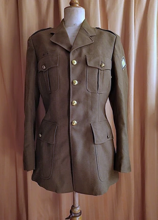 Veste uniforme militaire armée terre France kaki Vintage M, marca: Vintage, estado: Muito bom, tamanho: M, €40.00, €42.70 inclui Proteção do Comprador
