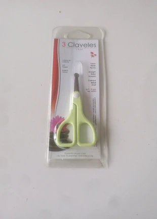 Ciseaux bébé droit , marque: 3 claveles, état: Neuf avec étiquette, 2,50 €, 3,33 € Protection acheteurs incluse