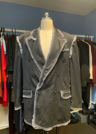 Vintage upcycled blazer, merk: Vintage, staat: Heel goed, maat: XL, € 35,00, € 37,45 inclusief Kopersbescherming