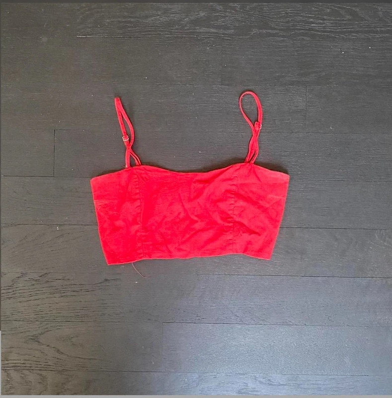 Rare Brandy Melville red crop top 1