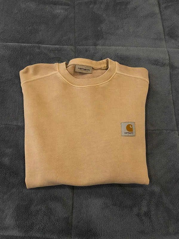 Carhartt Mustard/Beige Sweatshirt 1