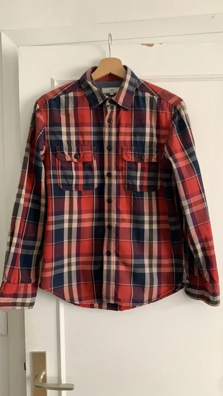 Chemise à carreaux homme T.S