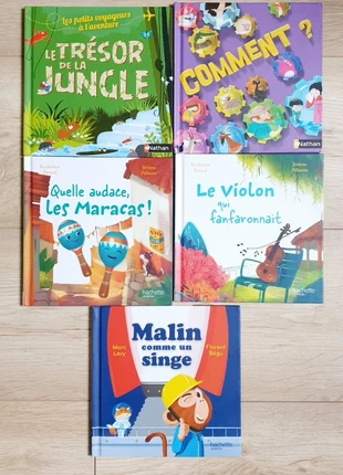 Lot 5 livres, staat: Heel goed, € 3,00, € 3,85 inclusief Kopersbescherming