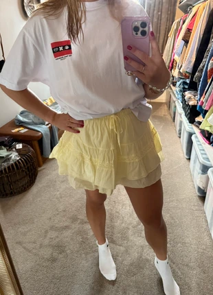 Ateljee Saar skort rokje maat S/M geel, marca: ateljee Saar, estado: Nuevo con etiquetas, tamaño: S / 36 / 8, 32,00 €, 34,30 € Protección al comprador incluida