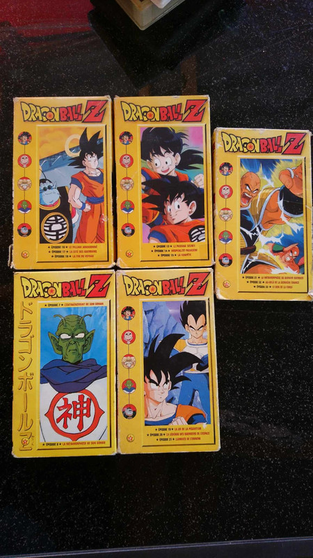 Lot de 8 figurines Dragon Ball Z - AB TOYs 1989