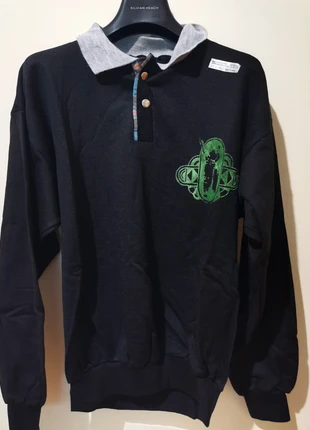 Polo manica lunga nera taglia S anni'90 , condition: New without tags, size: S / 36 / 8, €3.00, €3.85 includes Buyer Protection