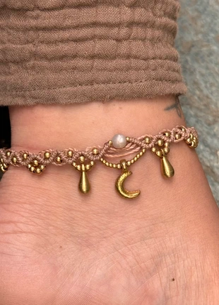 Cavigliera macramé luna, marque: Hippie, état: Neuf sans étiquette, 28,00 €, 30,10 € Protection acheteurs incluse