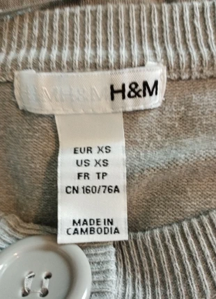 Gilet gris H&M Taille XS, marke: H&M, zustand: Zufriedenstellend, größe: S / 36 / 8, 1,50 €, 2,28 € inklusive Vinted-Käuferschutz