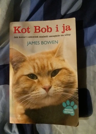 Polish book 'Kot Bob i ja', condition: Good, £2.00, £2.80 includes Buyer Protection