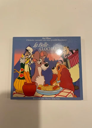 Livre + CD La Belle et le Clochard – raconté par Pierre Tchernia – Éd. 1997 – Rare, état: Très bon état, 22,50 €, 24,33 € Protection acheteurs incluse